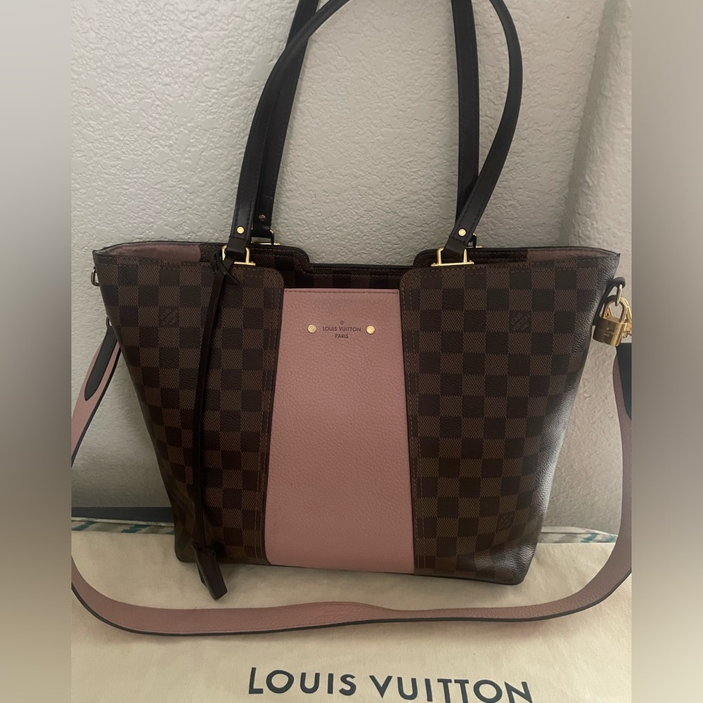Louis Vuitton Brown and Pink Jersey Bag⭐️SOLD ⭐️